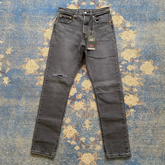 NWT Levi's 501 Skinny in Dark Side of the Moon - Picture 4 of 5